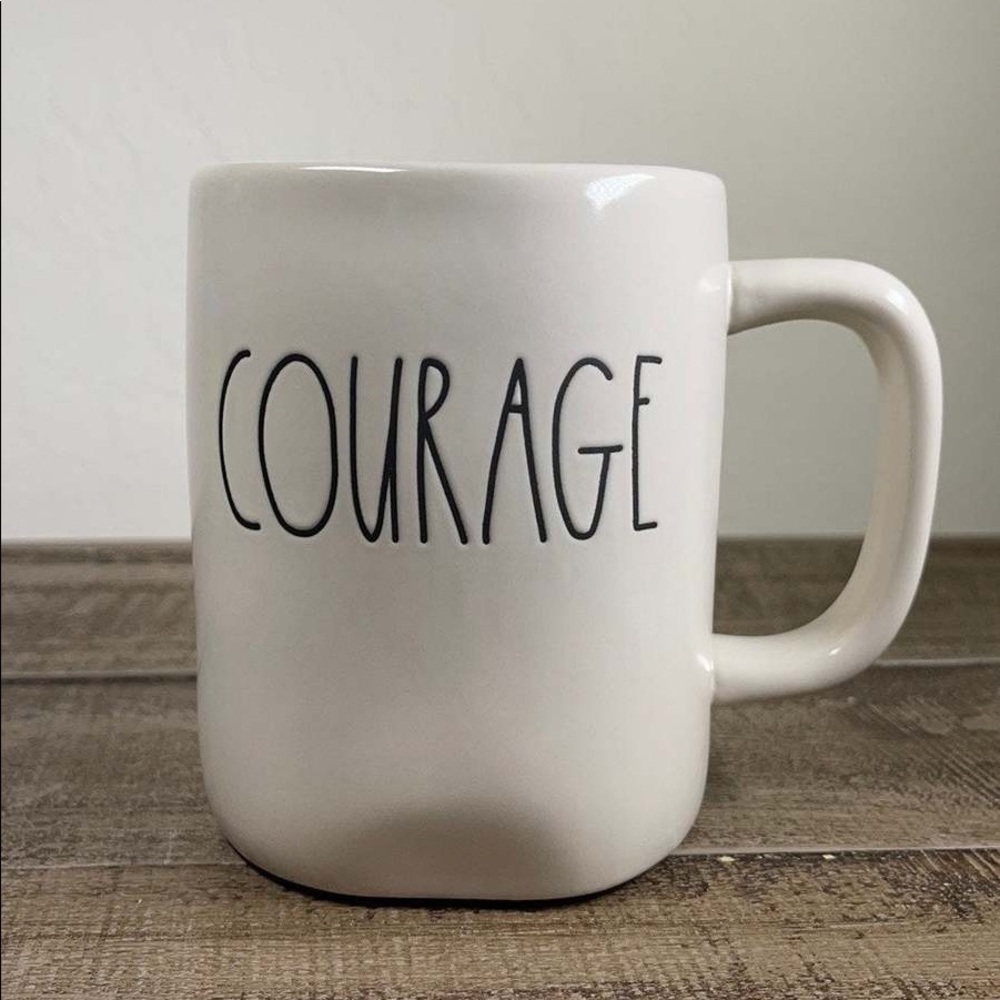 Rae Dunn Courage Mug, BRAND NEW